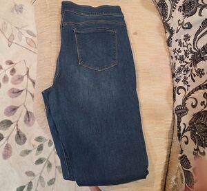 croft & barrow Women's Skinny Jeans in Dark Blue